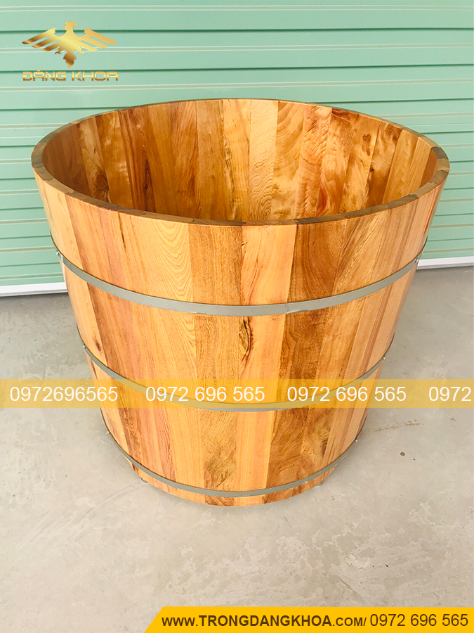Kích thước sản phẩm thùng gỗ sồi 50l